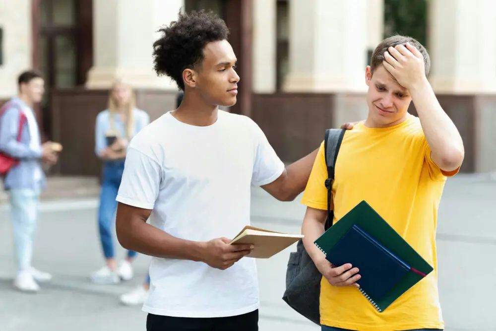 Teen navigating friendships and social expectations