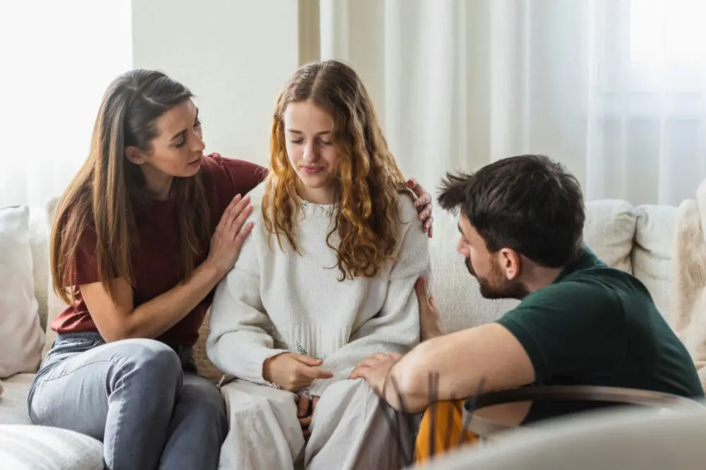a-family-talking-about-is-alcoholism-genetic