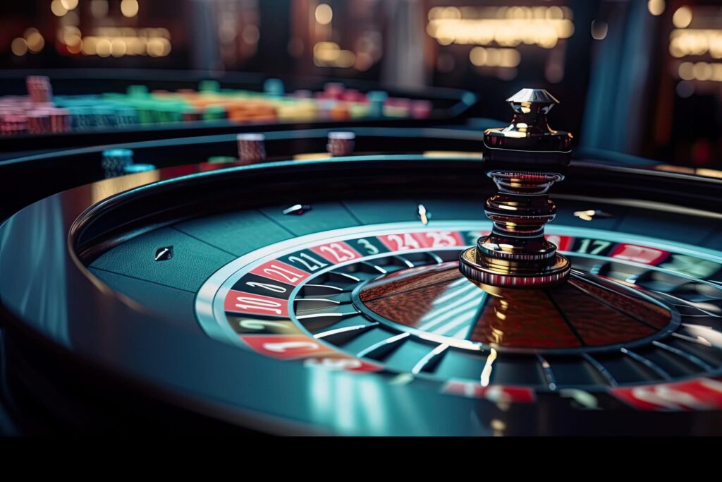 Casino roulette highlighting the increase in gambling disorders