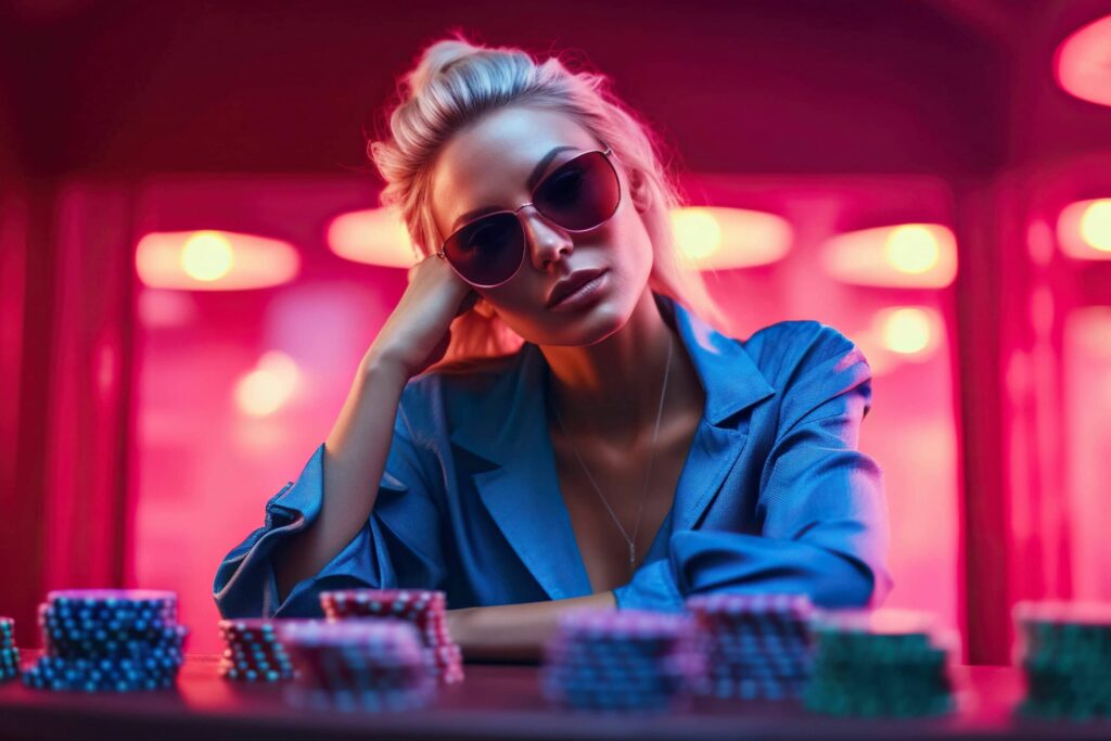 Person struggling with gambling disorder, highlighting that it is a real disease, not a moral weakness or bad luck